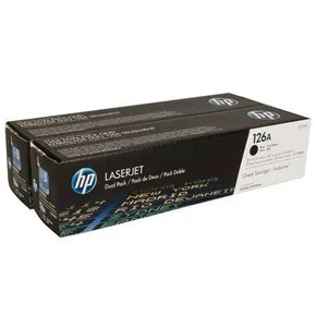 Toner "CE310AD", CE310A černá, pro ColorLaserJet CP1025 tiskárnu, 2 x 2100 stránek, HP